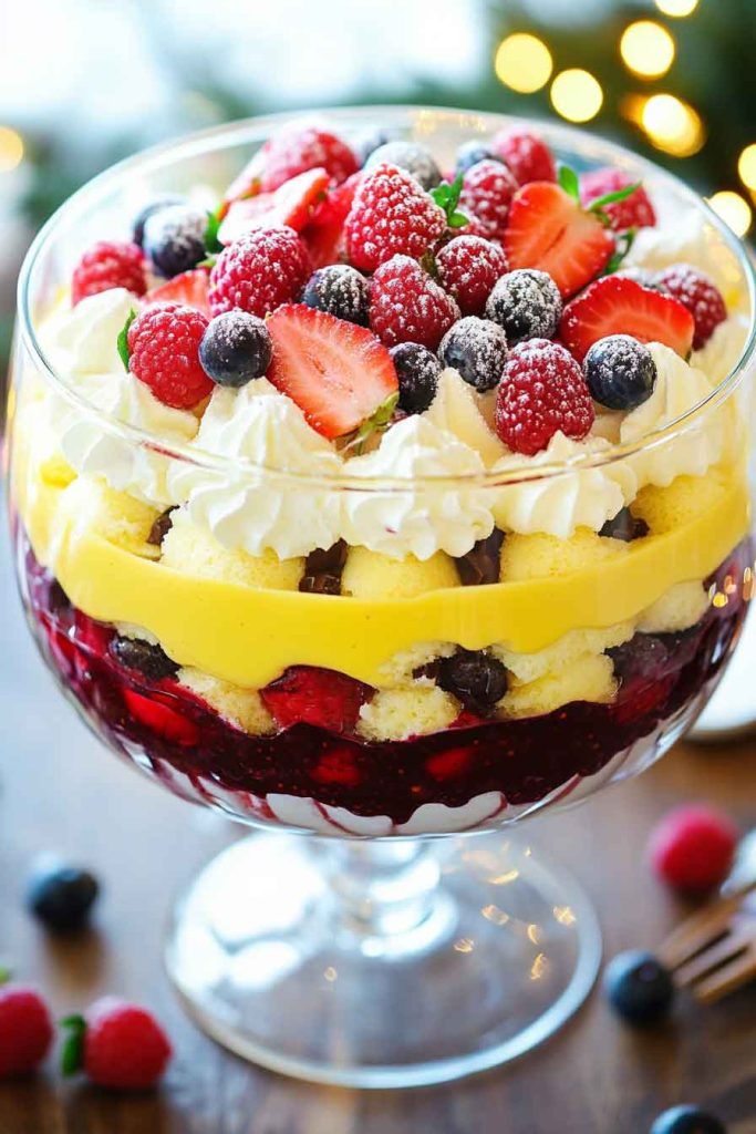 Christmas Trifle with Layers of Joy