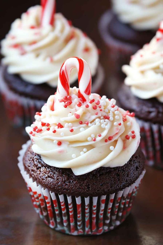 Chocolate Peppermint Cupcakes