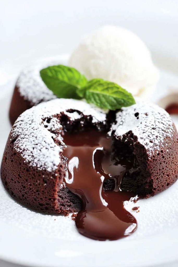 Hot Chocolate Lava Cakes