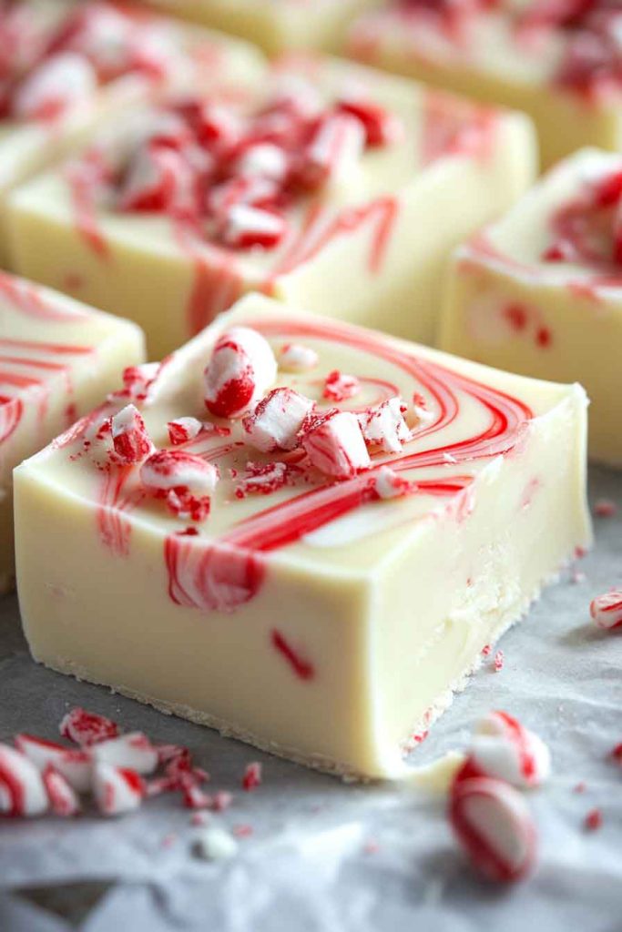 Candy Cane Fudge