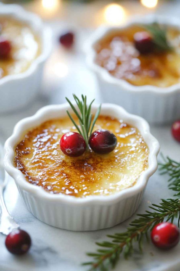 Christmas Crème Brûlée