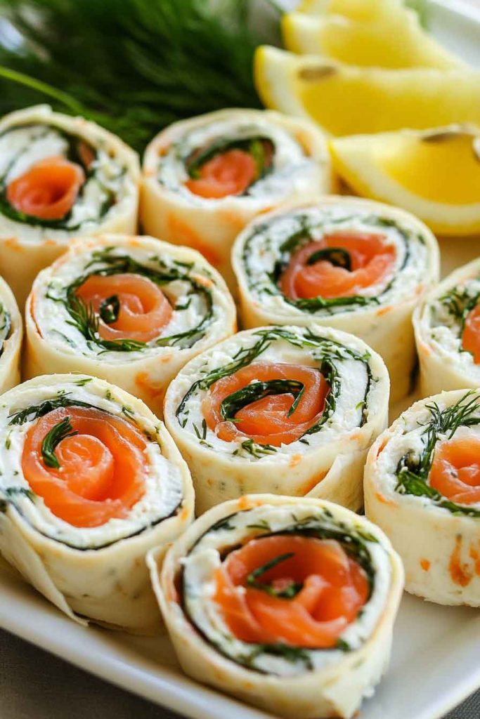 Elegant Smoked Salmon Pinwheels
