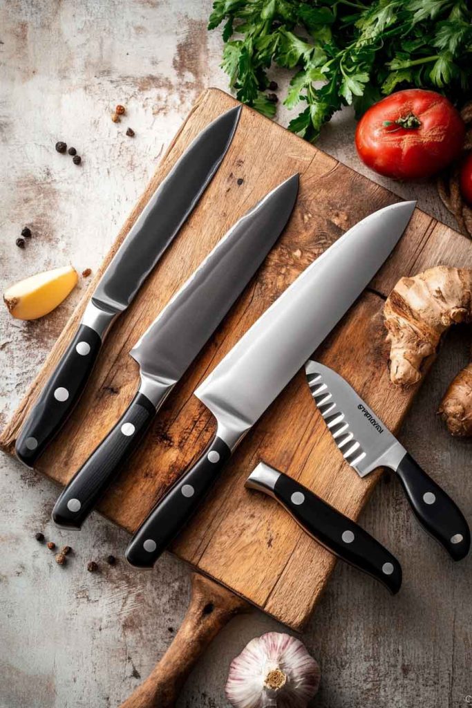 Professional Knife Set for Cooking Enthusiasts