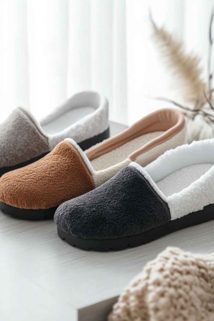 Cozy Slippers with Memory Foam