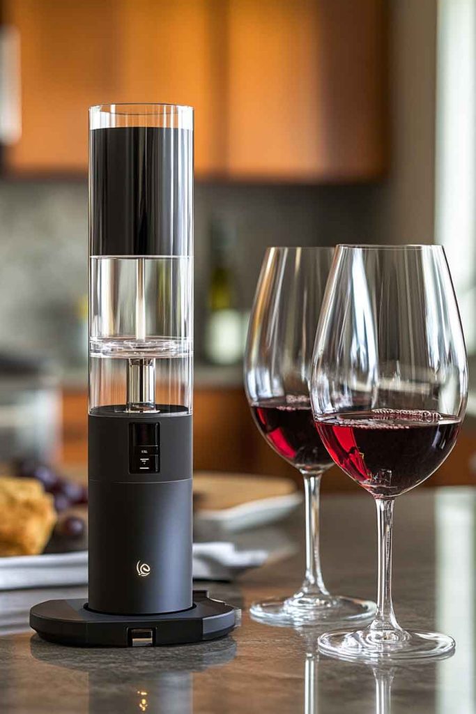 Electric Wine Opener with Accessories