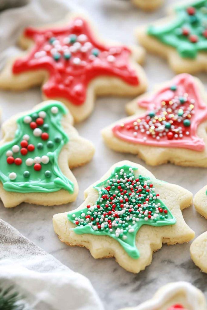 Soft Sugar Cookies with Buttercream Frosting
