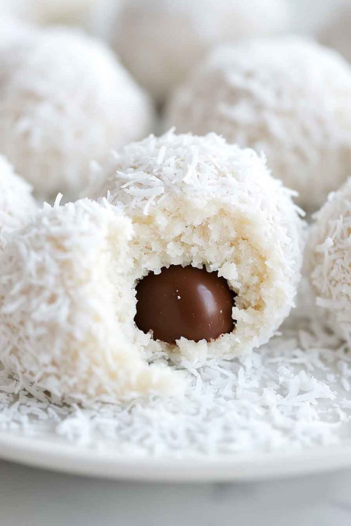 Coconut Snowball Cookies