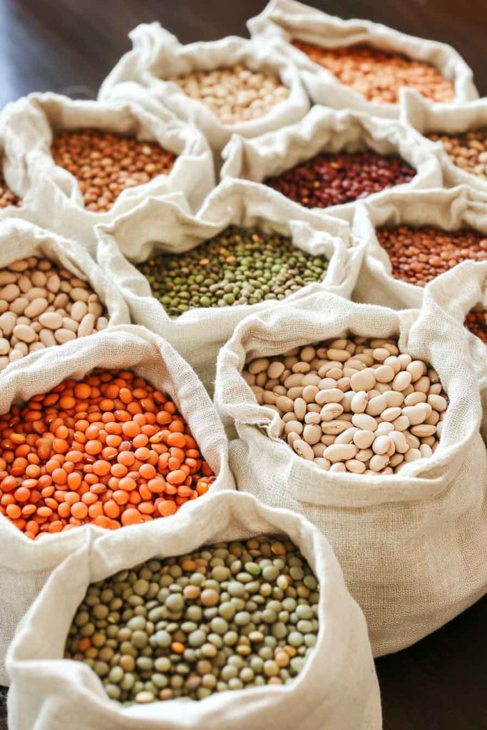 Homemade Soup Mix in Cloth Bags