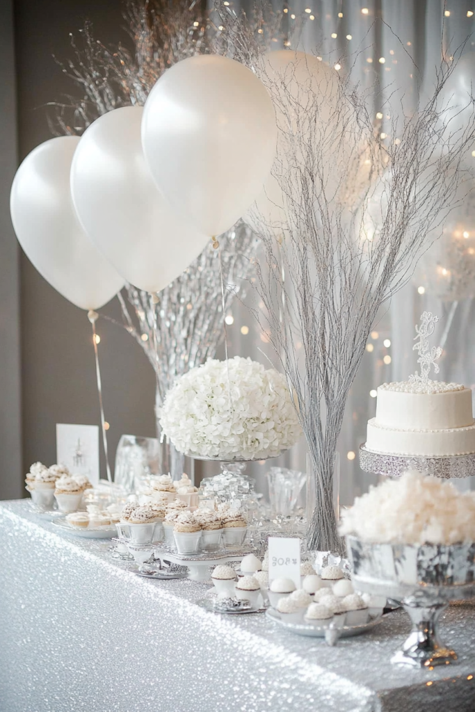 Sparkle and Snow Baby Shower
