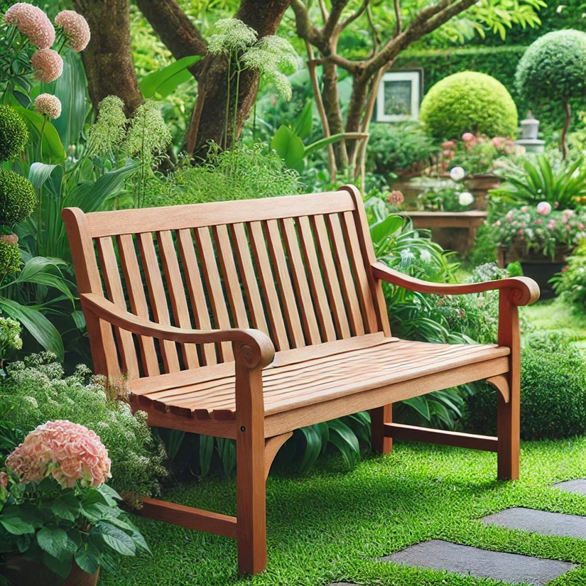 Classic Wooden Garden Bench