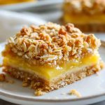 Oatmeal Lemon Crumble Bars Recipe