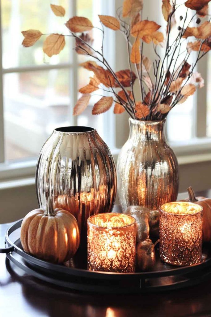  Incorporate Metallic Accents