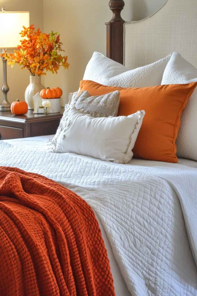 Fall Bedroom Decorating