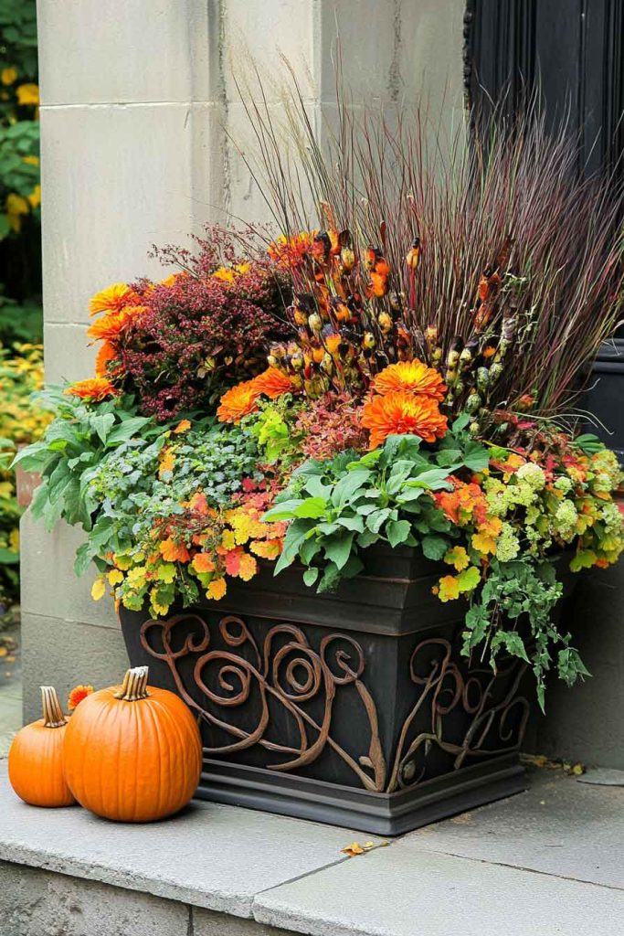 Outdoor Fall Containers