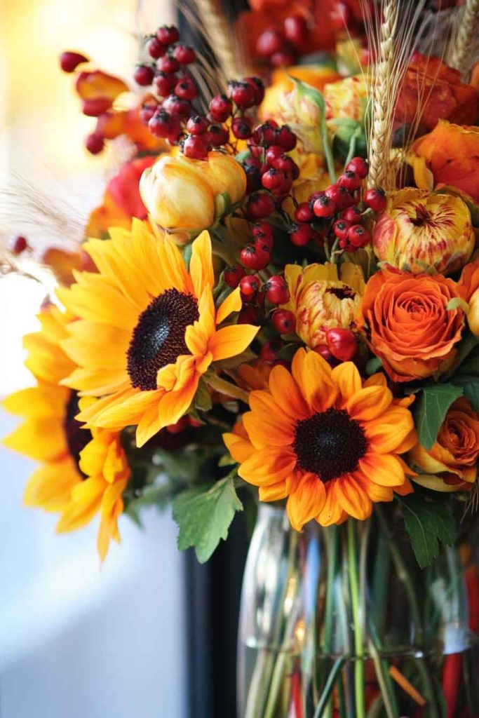 Fall Florals and Greenery